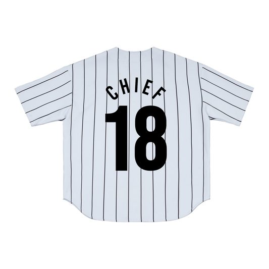 Pinstripe Baseball Jersey