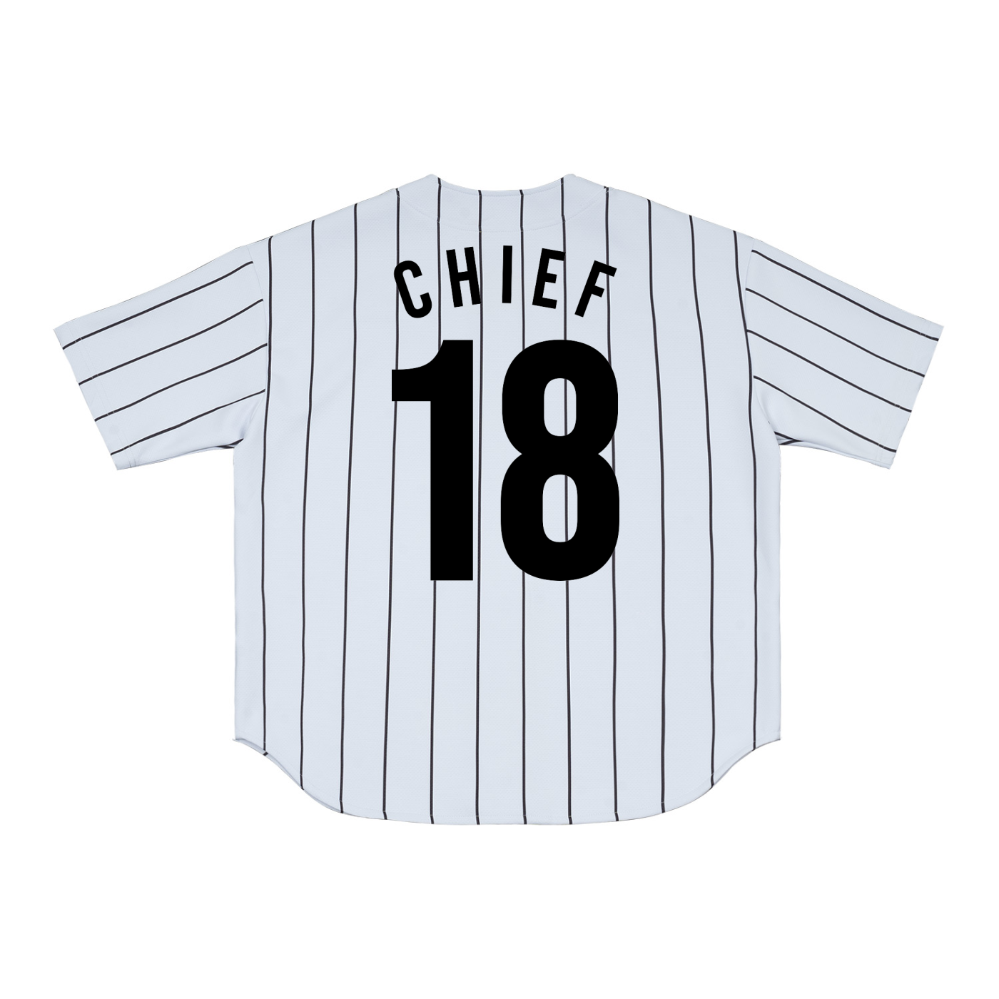 Pinstripe Baseball Jersey