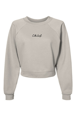 CHIEF Women's Raglan Fleece Sweatshirt