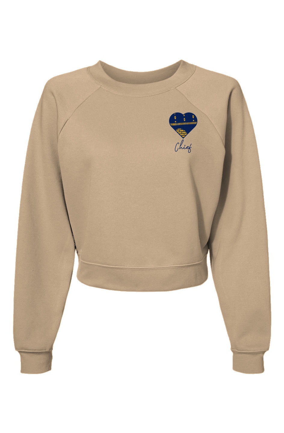 CHIEF Fleece Crop Sweatshirt