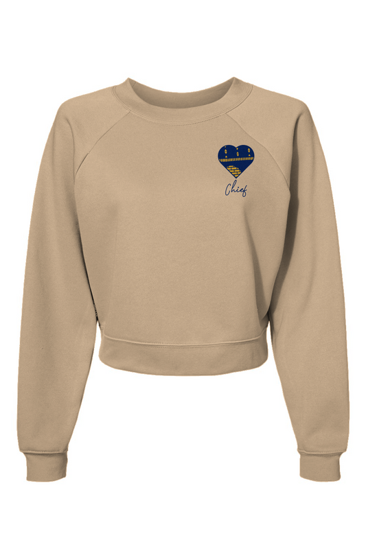 CHIEF Fleece Crop Sweatshirt