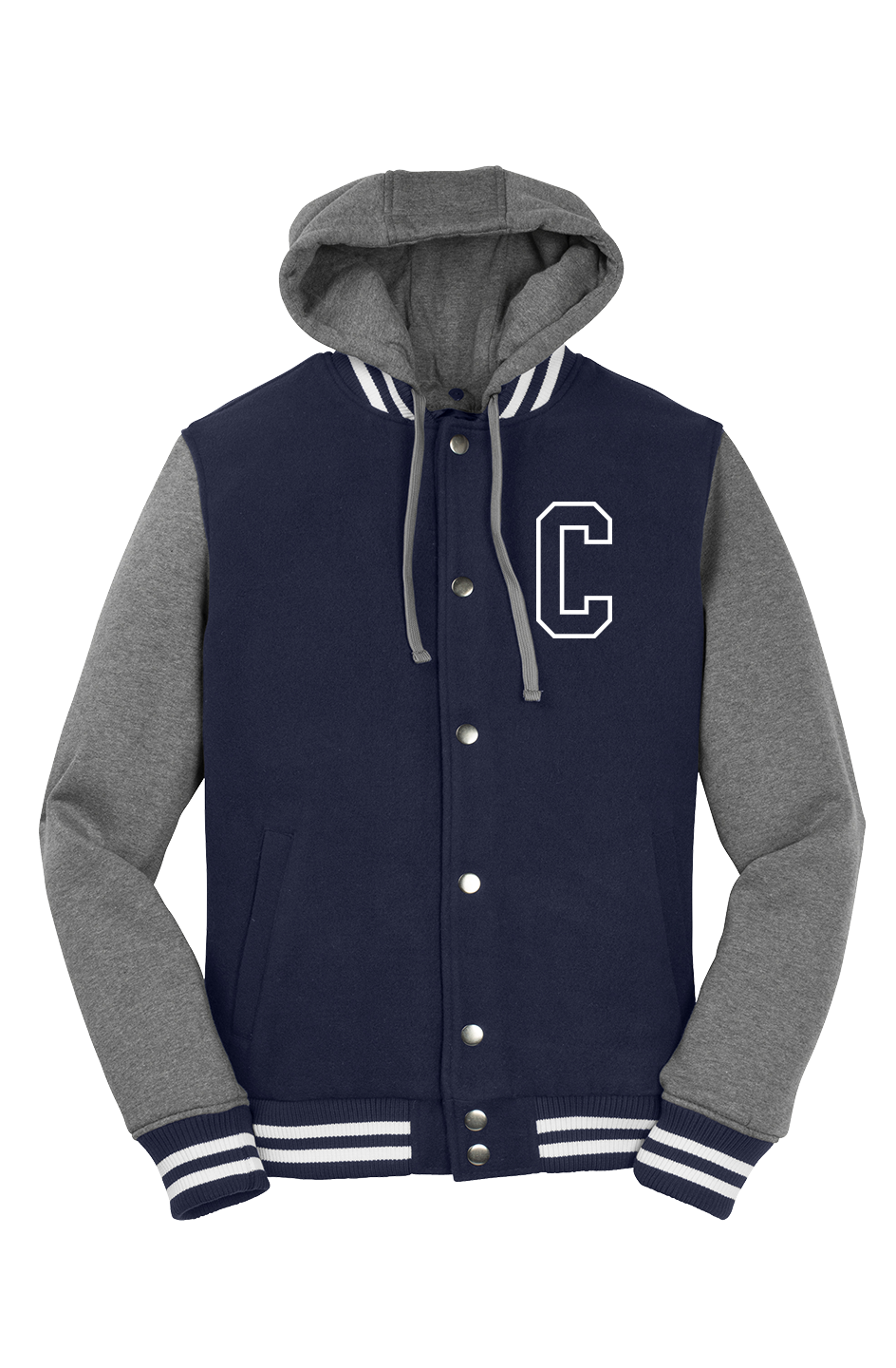 CHIEF Hooded Letterman Jacket
