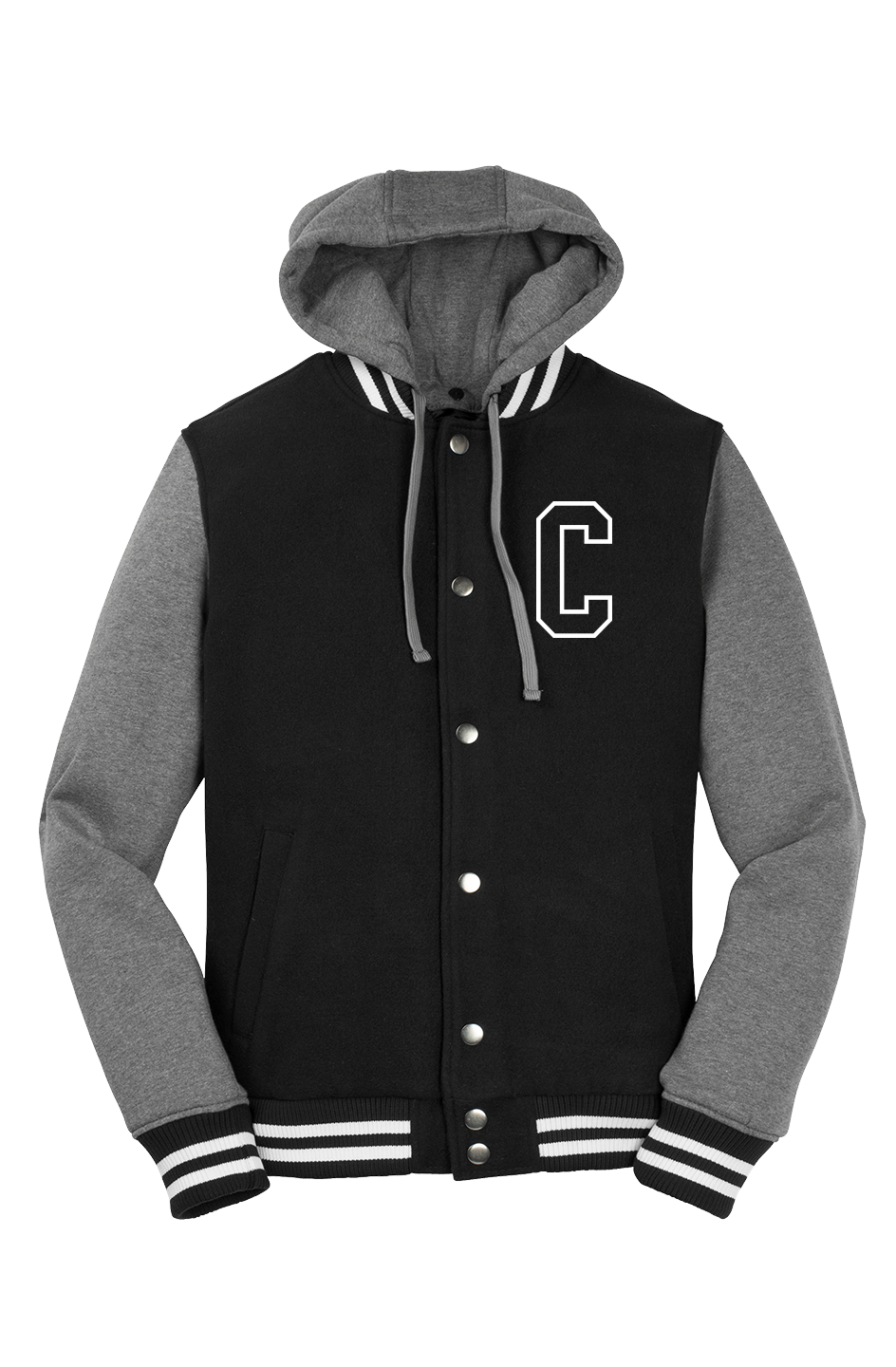 CHIEF Hooded Letterman Jacket