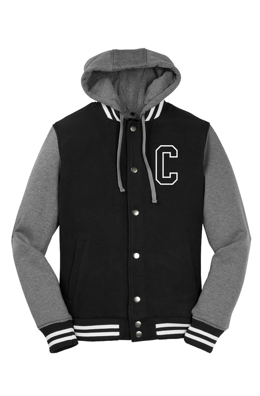 CHIEF Hooded Letterman Jacket