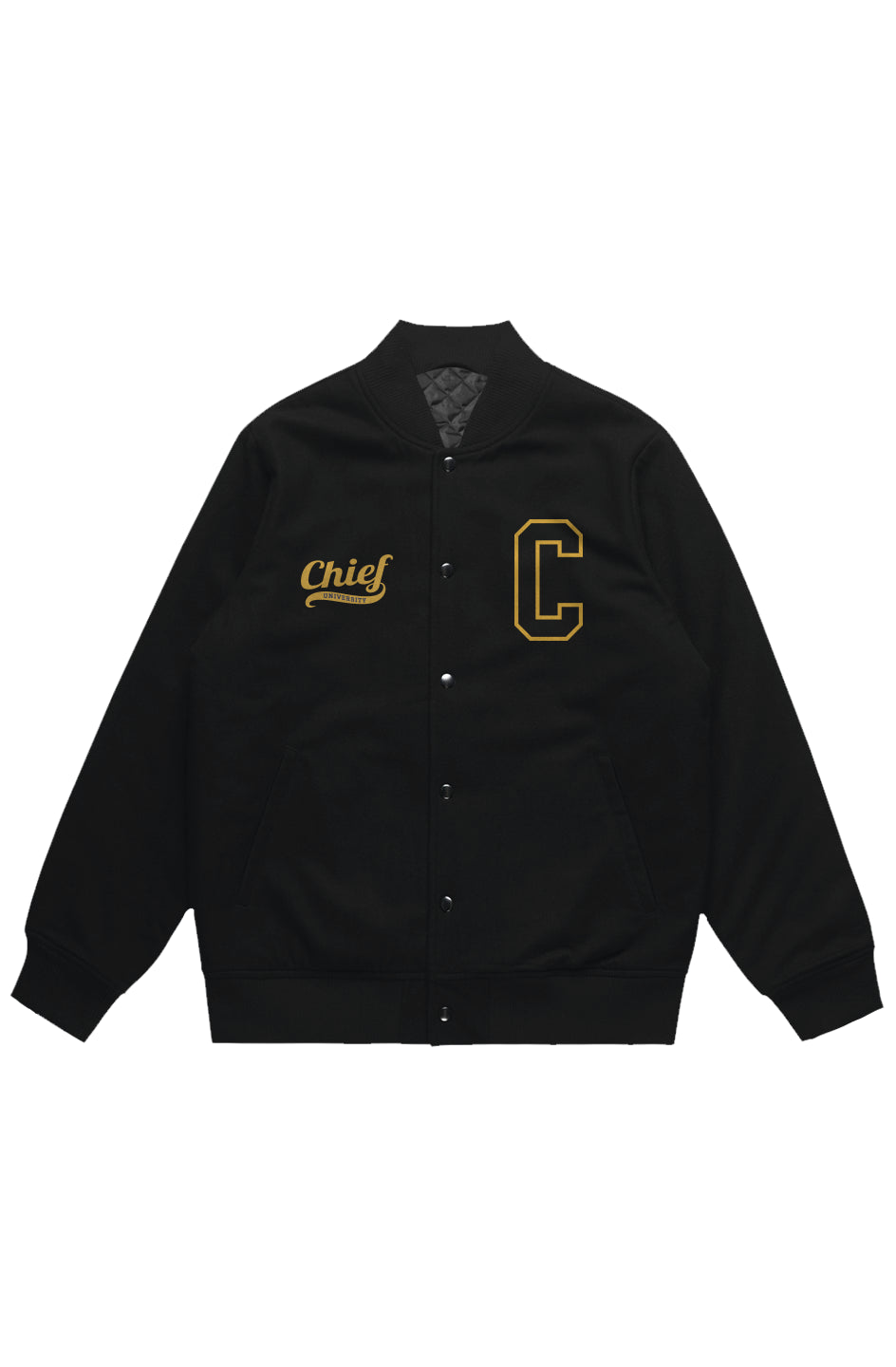 CHIEF Felt Bomber Jacket