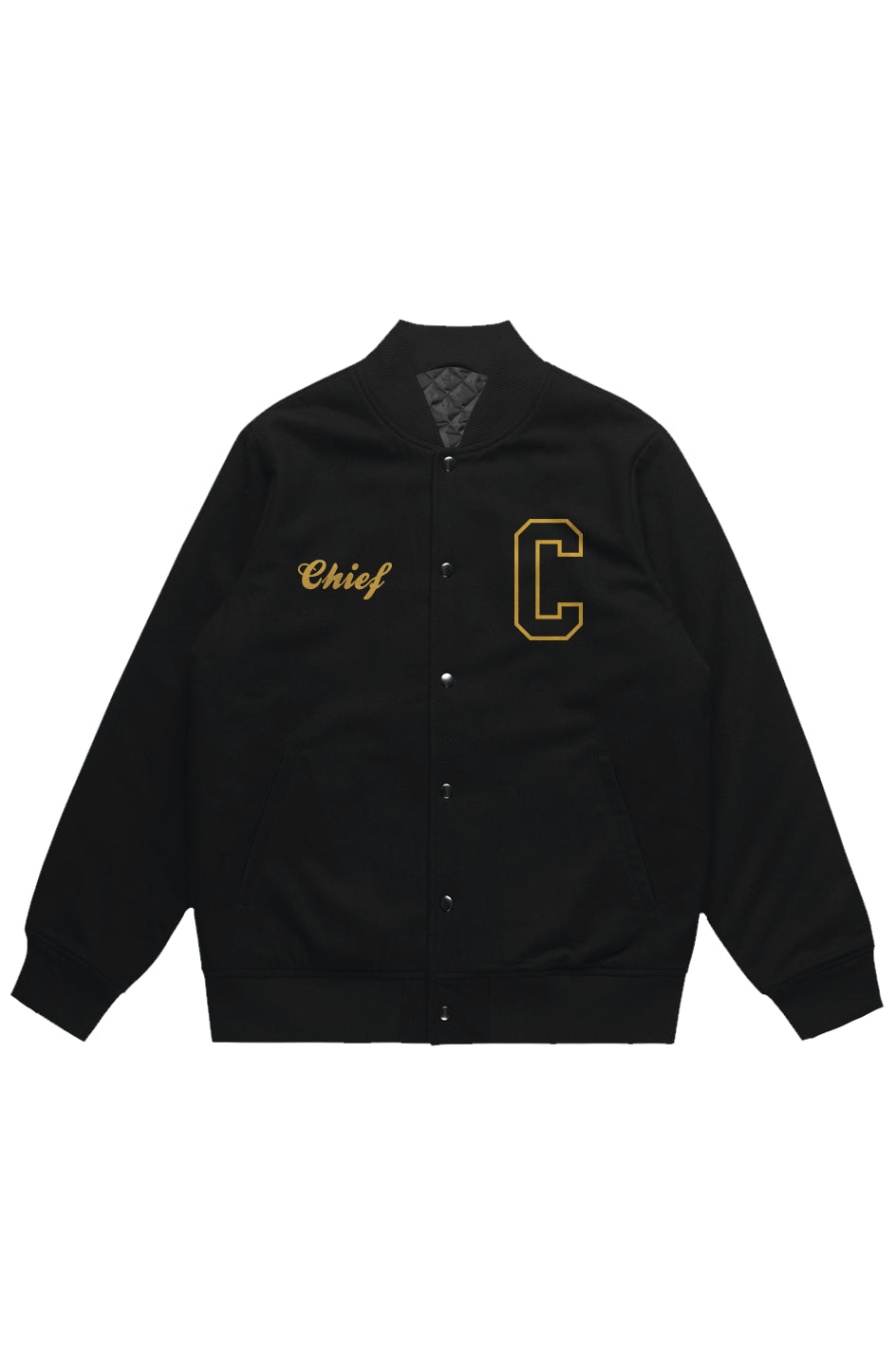 CHIEF Felt Letterman Jacket