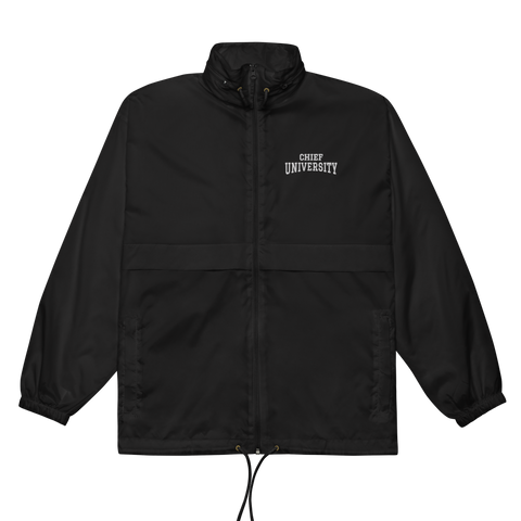 CHIEF University Zip-Up Windbreaker