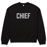 CHIEF Embroidered Oversized Sweater