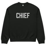 CHIEF Embroidered Oversized Sweater