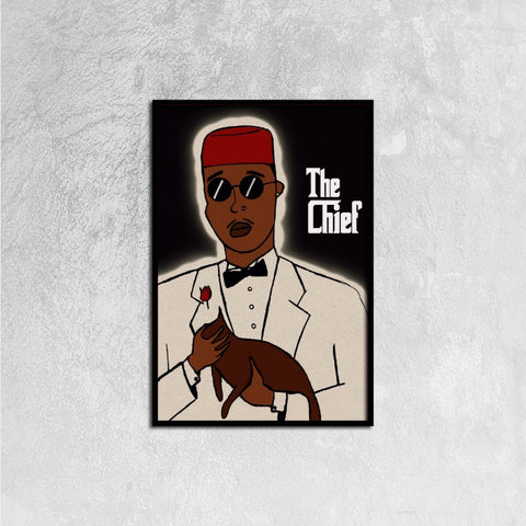 CHIEF Prints: The Chief (Framed) 16ⅹ24" - CHIEF Merch