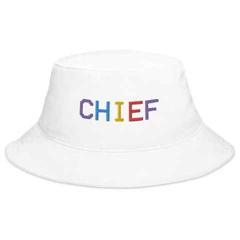 CHIEF - 90s Rainbow Bucket Hat