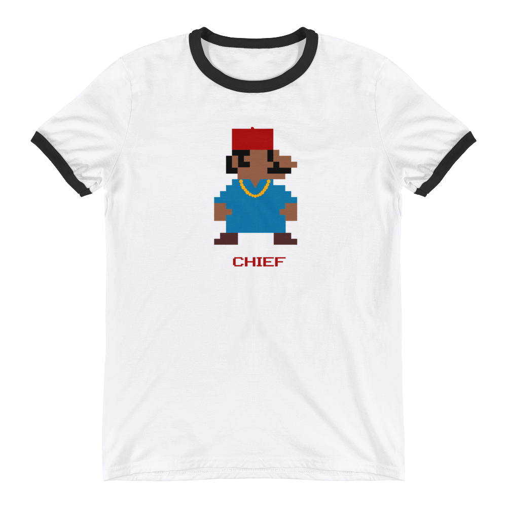 CHIEF - 8Bit Ringer + Text - CHIEF Merch
