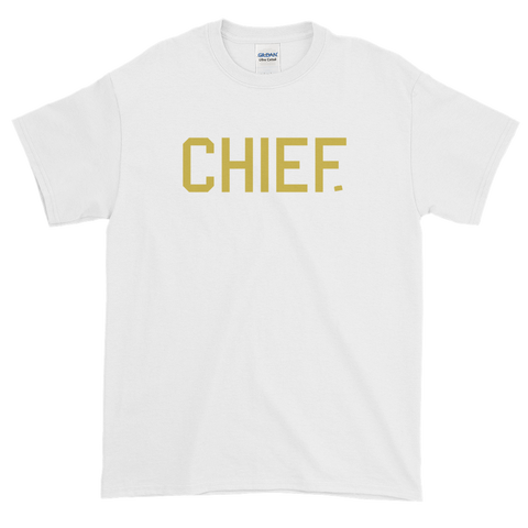 CHIEF University - Old Gold Tee - CHIEF Merch