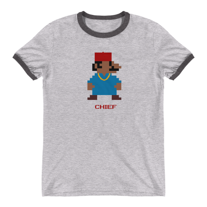 CHIEF - 8Bit Ringer + Text - CHIEF Merch