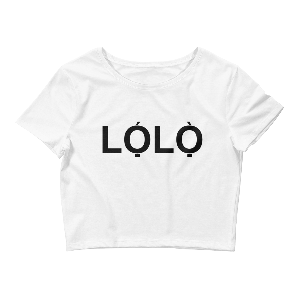 LOLO - Ladies' Crop Tee - CHIEF Merch